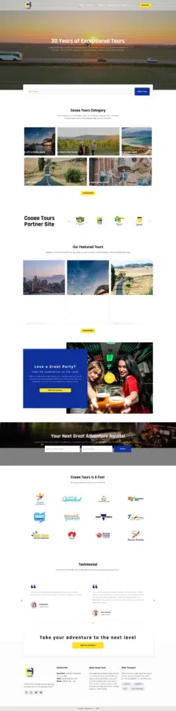 Portfolio: cooeetours.au